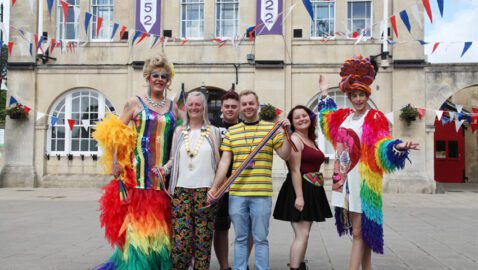 Proud day for Melksham!  First ever LGBT Pride Festival is hailed ‘incredible success’
