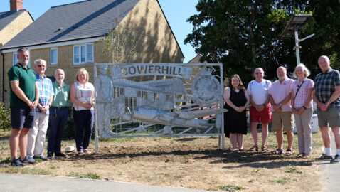 Public art celebrates Bowerhill’s links with the RAF