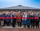 Fanfare for opening of new village hall