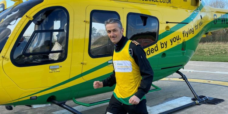 Join pilot Elvis in Wiltshire Air Ambulance’s #30for30 Challenge