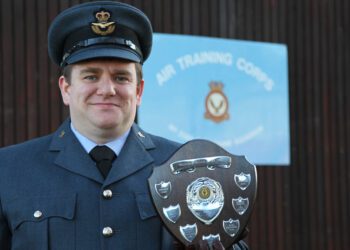 Town awards for pandemic volunteers & air cadet leader