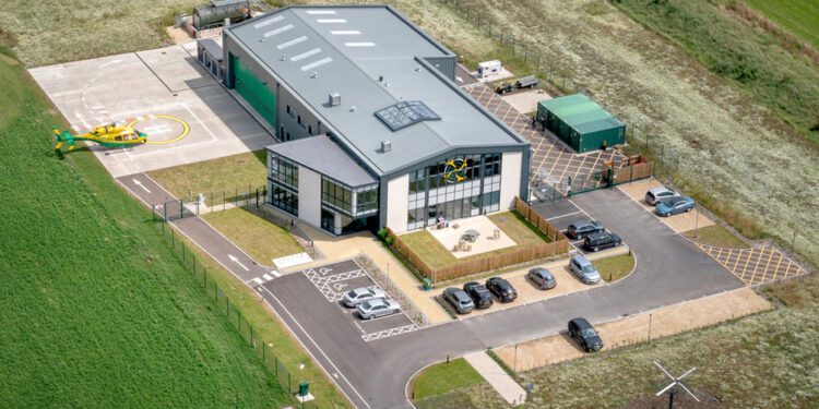Air ambulance airbase  offered as vaccine centre