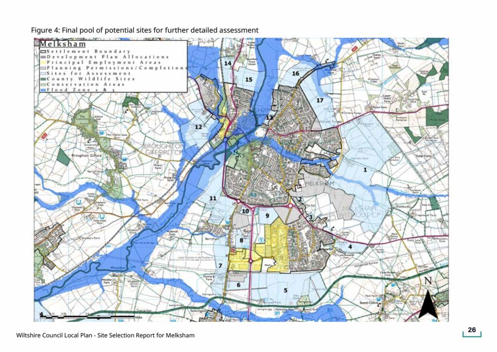 Melksham Postcode Map Thousands more houses for Melksham in latest Wiltshire plan - Melksham ...