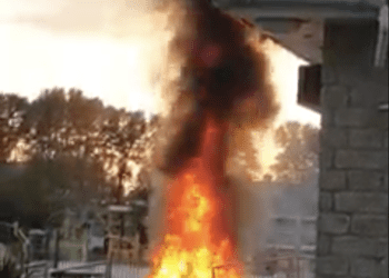 Park blaze leaves  families disappointed over school holidays