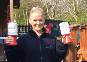 Jen is ‘stepping’ her way up Everest