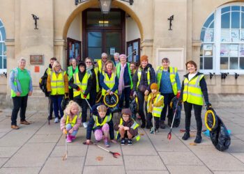 Town Tidy volunteers out in force