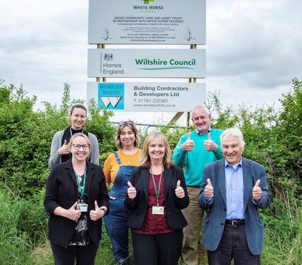 Community-led affordable  homes project starts in Seend