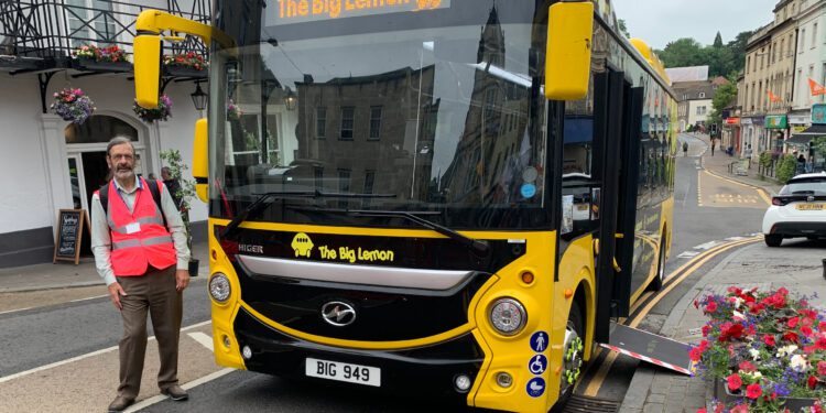 Town’s electric bus day this  Saturday