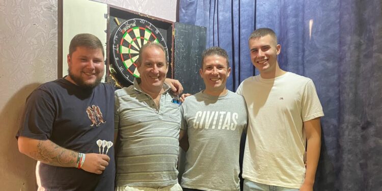 Darts team win national challenge