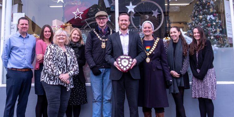 Christmas window display competition winners