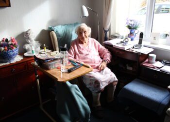 100th birthday celebrations for local  resident