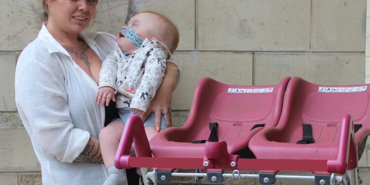 Local mum campaigns for supermarket trolley seats for disabled children