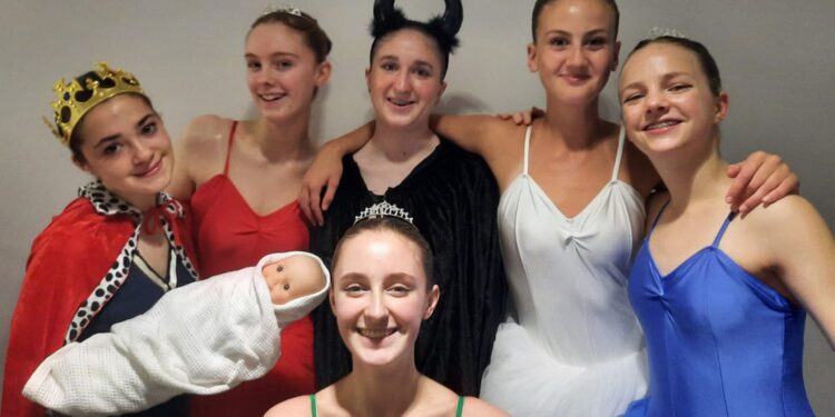 Dance school perform Sleeping Beauty