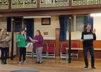 Drama group gets ready for fairy tale pantomime