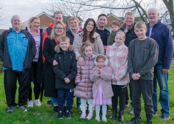 Residents raise thousands for air ambulance charity