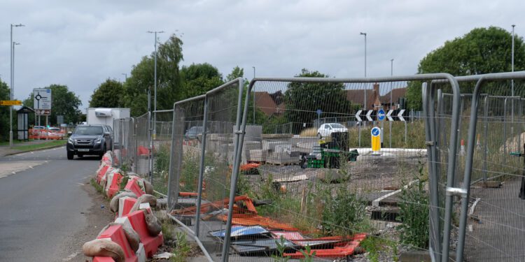 The saga of Melksham’s ‘abandoned’ roundabout continues… until July