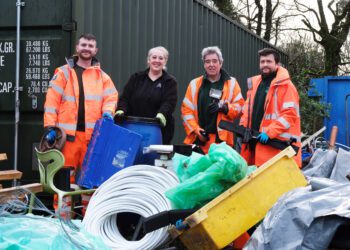 Milestone Infrastructure extends helping hand to Wiltshire Scrapstore