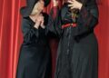 Village panto group perform Aladdin