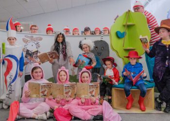 Children and teachers transform into literary characters for World Book Day