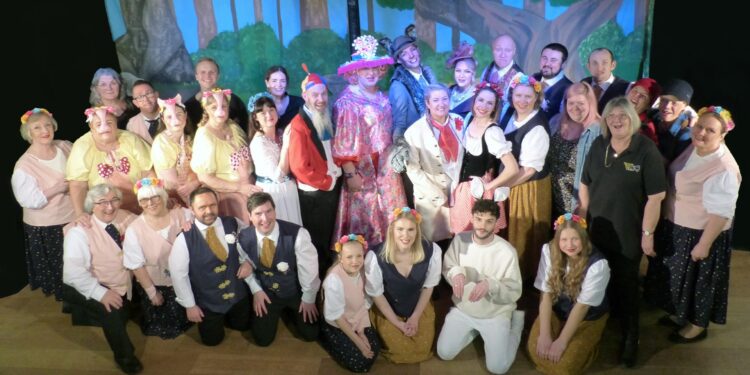 Oh yes it was! Local drama club’s pantomime is a big hit