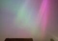 Spectacular display of Northern Lights seen in Melksham