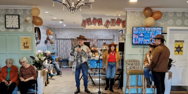 Cowboys and compassion combine at care home’s fundraiser for Huntington’s Disease