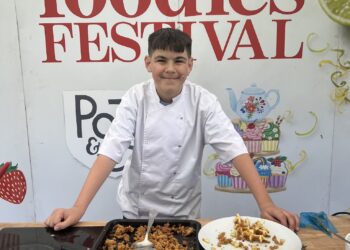 Budding teen chef shines at local food festival