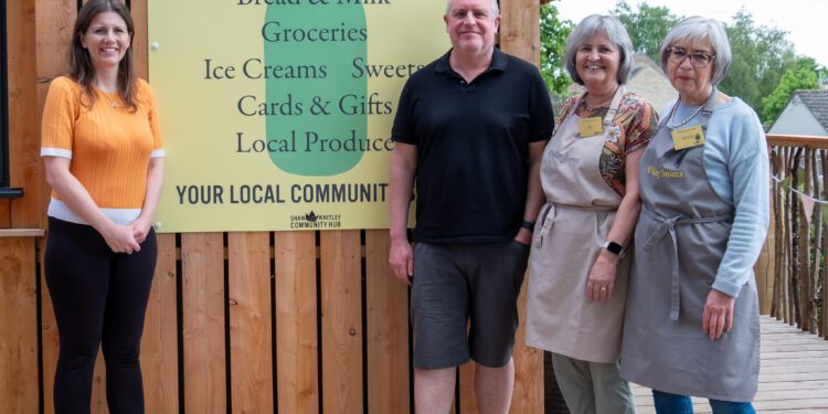 Whitley celebrates grand opening of new community shop