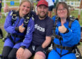 Melksham women skydive for friend’s recovery after devastating accident