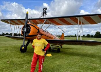 Thrill-seeker to jump 10,000 feet in charity skydive challenge