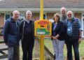 Local woman donates funds for life-saving defibrillator in memory of community stalwart