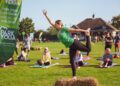 Residents roll out their mats for final Park Yoga