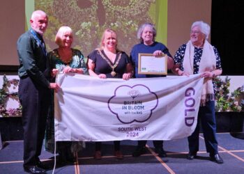 Melksham celebrates ‘golden’ win in this year’s South West in Bloom competition