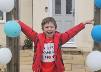 Local six-year-old raises over  £5,000 for children with stomas