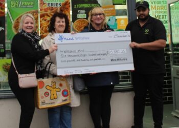 Local woman raises over £7,000 for Wiltshire Mind