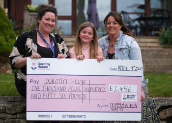 Melksham family unites to raise funds for Dorothy House