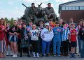 Students commemorate VE Day with tank viewing and special activities