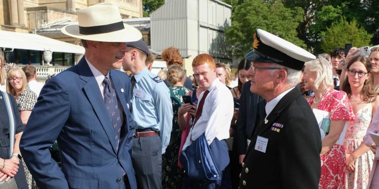 Melksham man honoured at Buckingham Palace for 55 years of volunteering