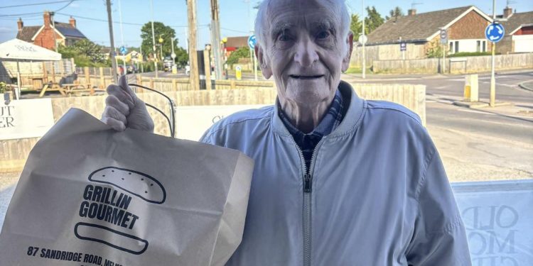 Melksham man gifted free burgers for life as token of appreciation