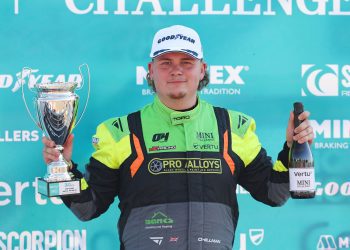 Melksham racer celebrates best-ever finish in top UK motorsport series