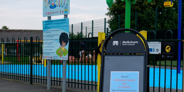 Splash Pad closed due to software fault