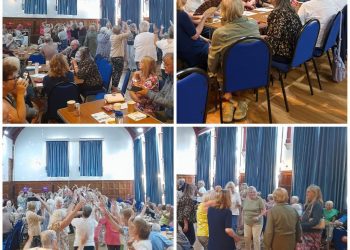 Older adults’ daytime disco at Melksham Assembly Hall