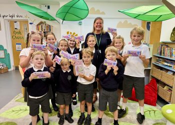 Scrumdiddlyumptious chocolate bars and golden tickets mark Roald Dahl Day at St Mary’s School