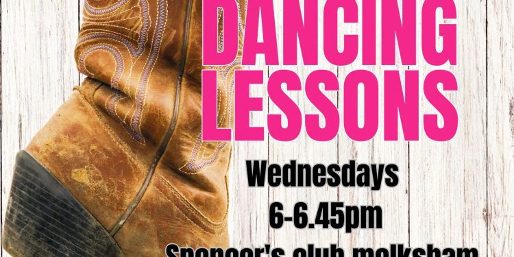 Line dancing lessons at Spencer’s
