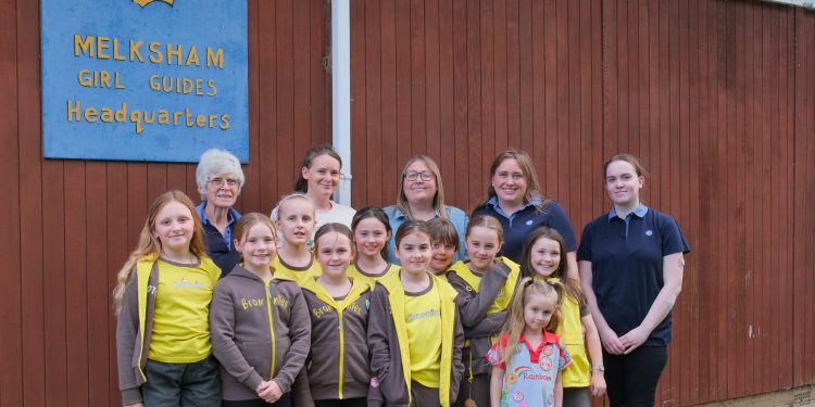 Melksham Guide groups continue fundraising to save hut