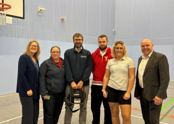 Campus staff praised for saving man’s life