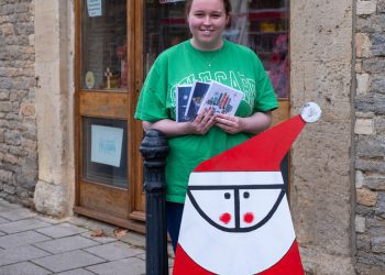 Charity Christmas cards at the Tourist Information Centre