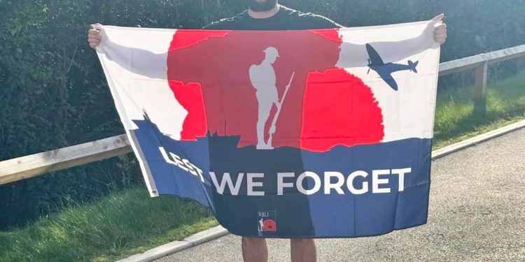 Melksham veteran takes on 150-mile Remembrance challenge