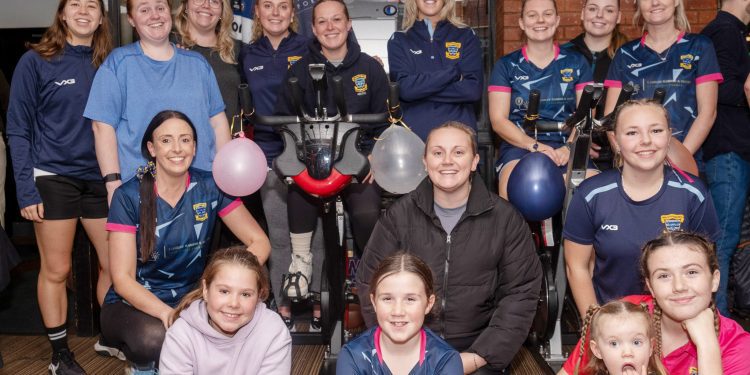 Rugby team take on triathlon challenge for women’s sport