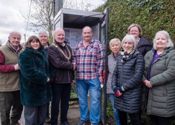 Shaw telephone box transformed into community gallery